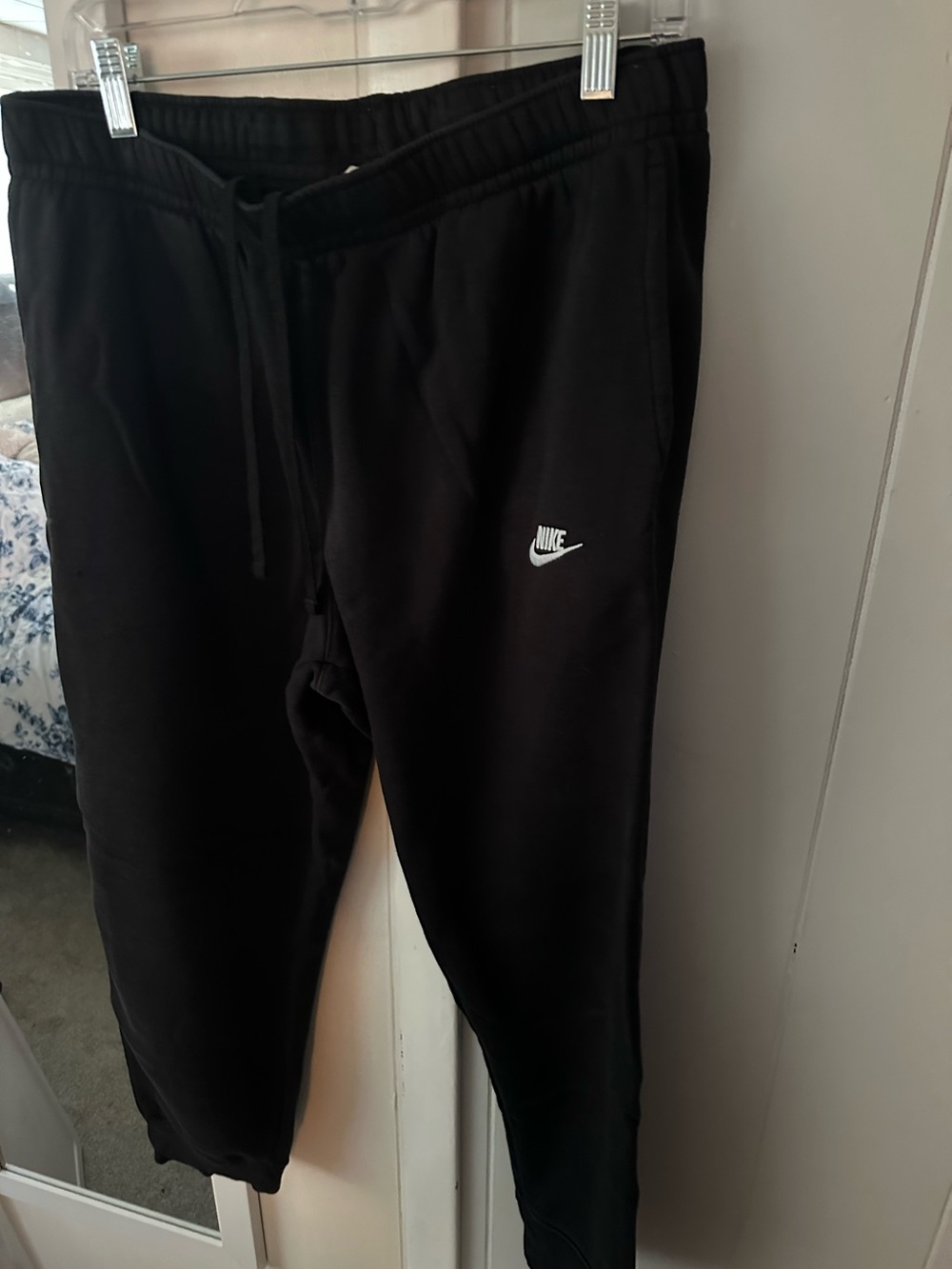 Nike Men's Black Fleece Joggers
